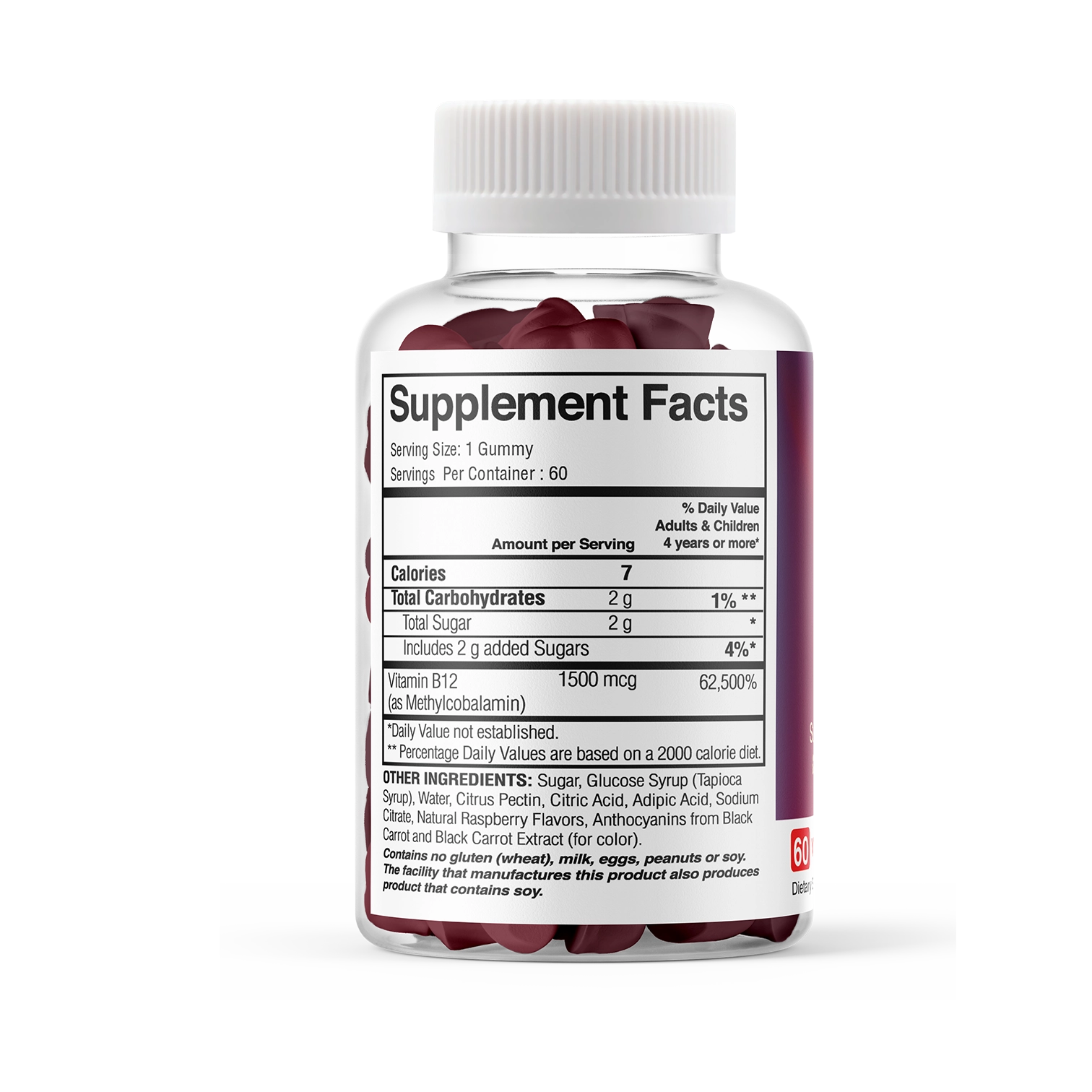 B12 Gummies Raspberry thumbnail 4