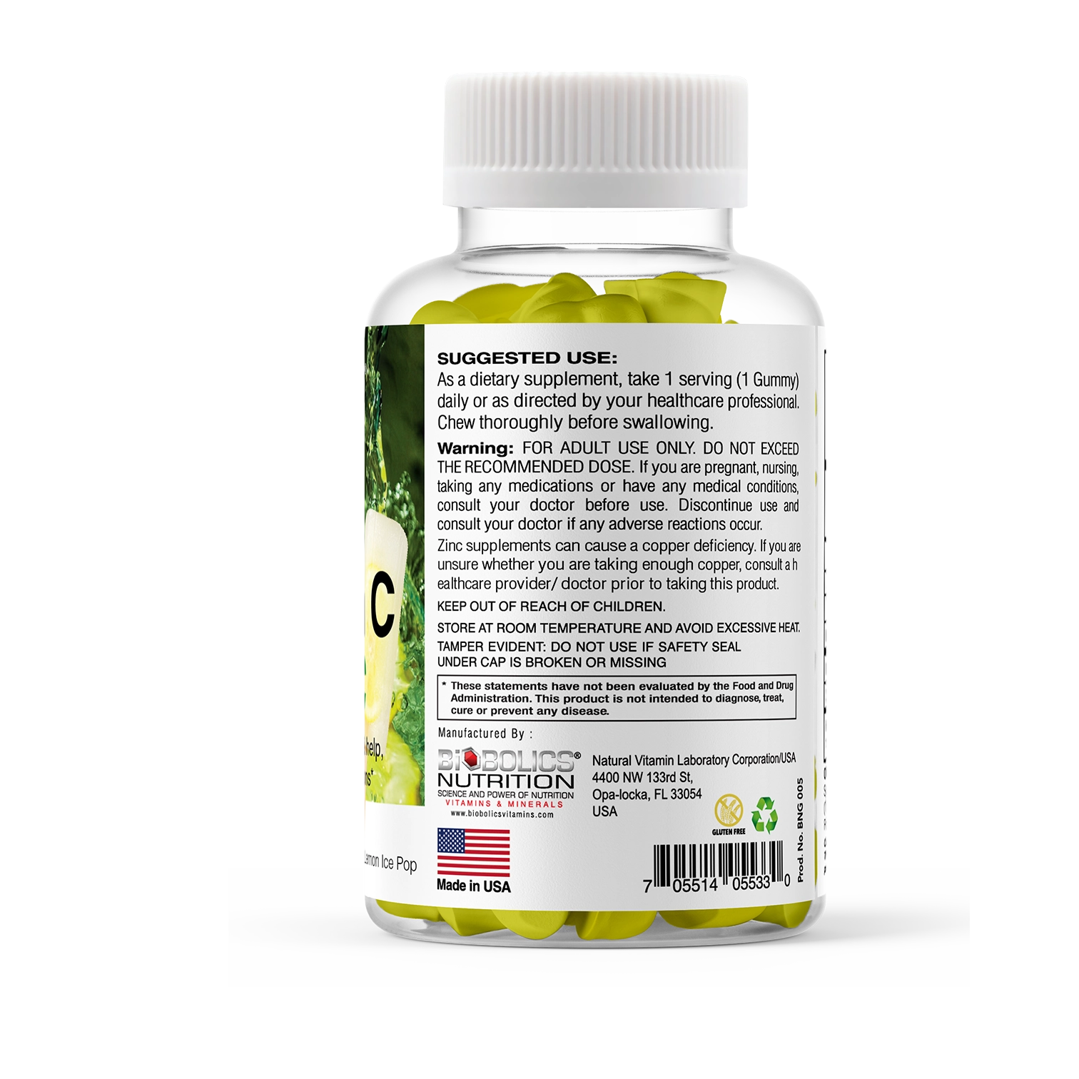 Vitamin C + Zinc Gummies thumbnail 2