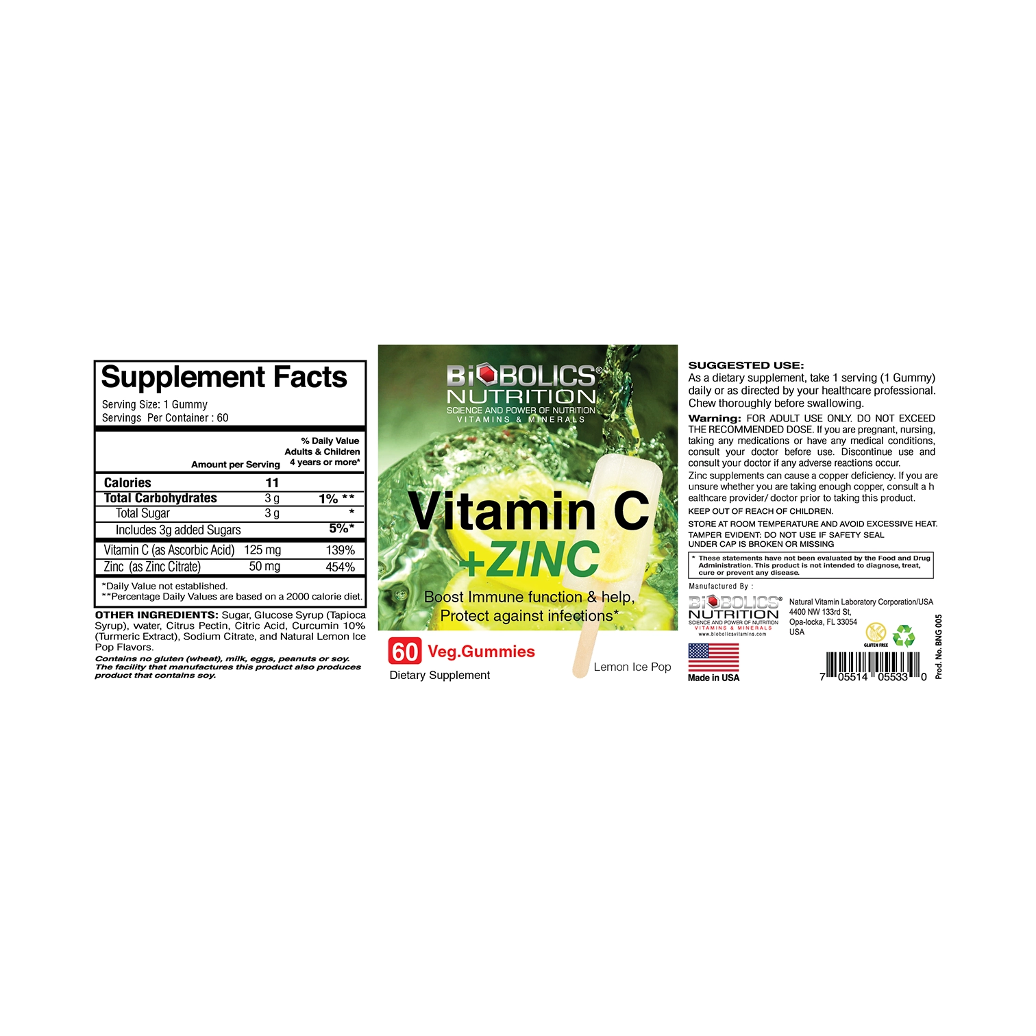 Vitamin C + Zinc Gummies thumbnail 3