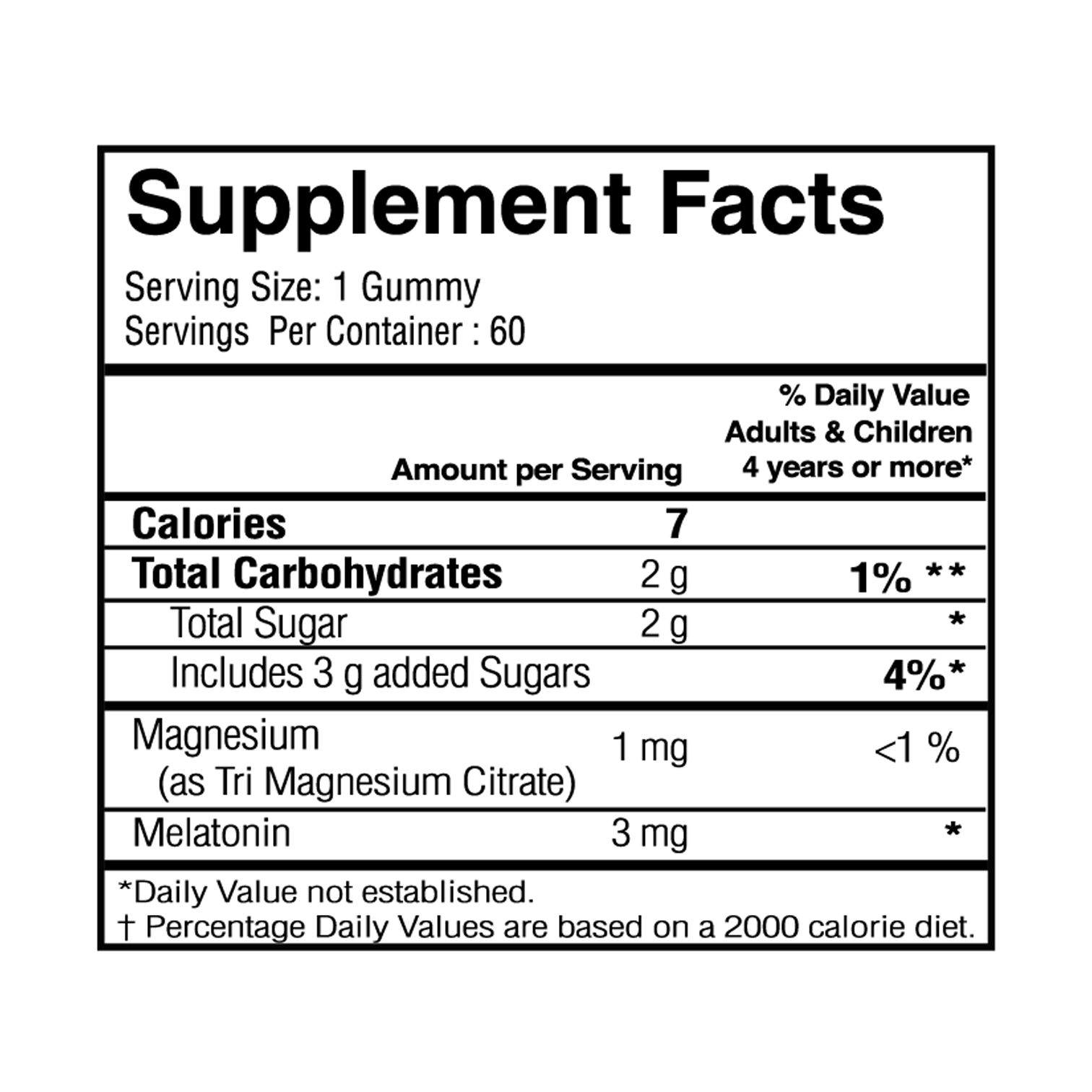 Melatonin + Magnesium 10000 mcg thumbnail 2