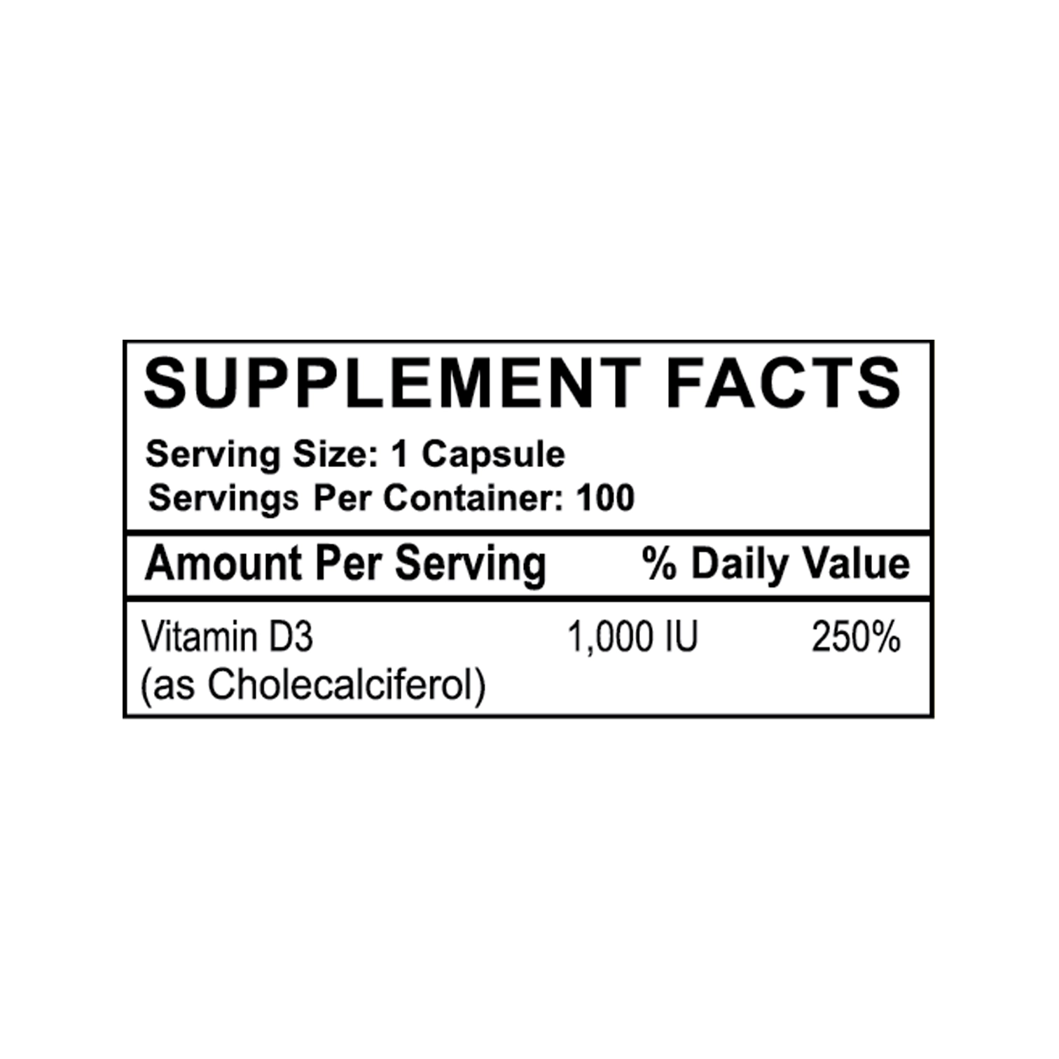Vitamin D3 1000 IU thumbnail 2